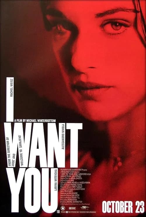 I Want You film posteri