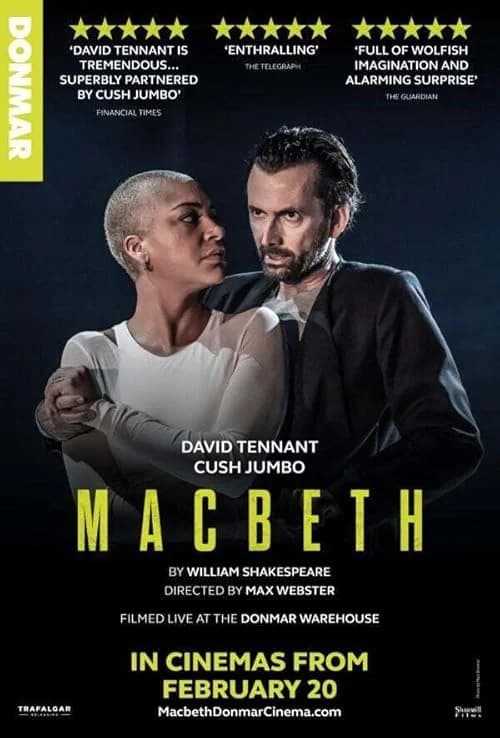 Macbeth: David Tennant & Cush Jumbo film posteri