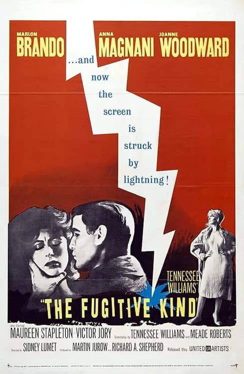 The Fugitive Kind film posteri