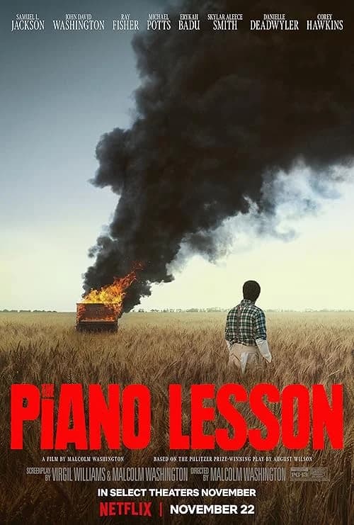 The Piano Lesson film posteri